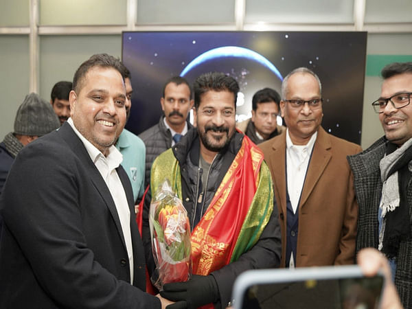 WEF 2024: Telangana CM Revanth Reddy meets diaspora at Zurich airport, set to launch 