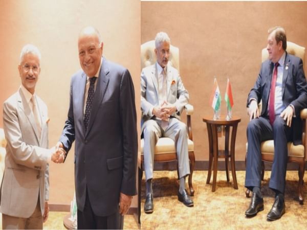 EAM Jaishankar meets counterparts from Egypt, Belarus 