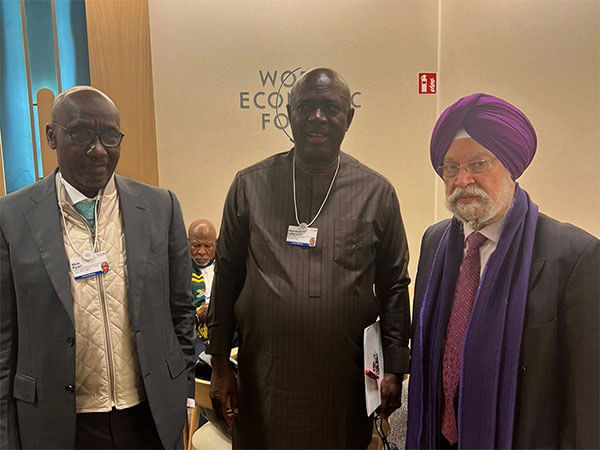 Hardeep Puri met Nigerian junior petroleum minister, oil major NNPC's CEO at Davos