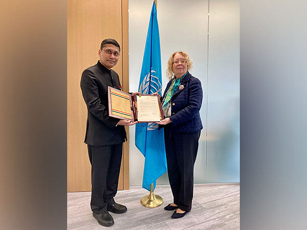 Indian envoy Arindam Bagchi presents credentials to UN Geneva Director-General