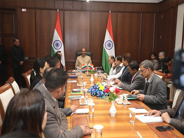 Parliamentary delegation from Nepal meets Lok Sabha Speaker Om Birla