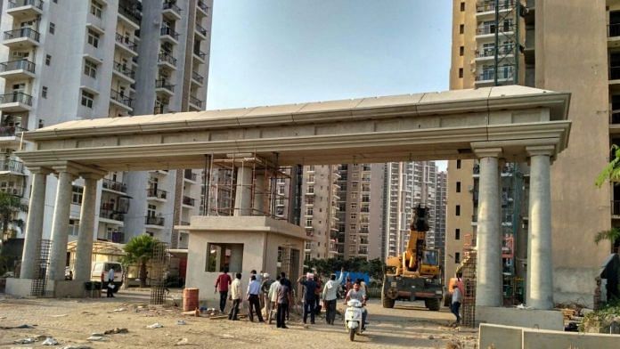 File photo of a Amrapali group project | Pic courtesy: amrapali.in