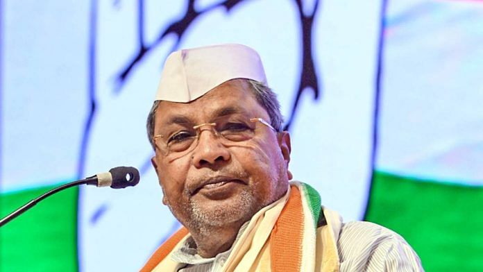 Karnataka Chief Minister Siddaramaiah | Photo: ANI