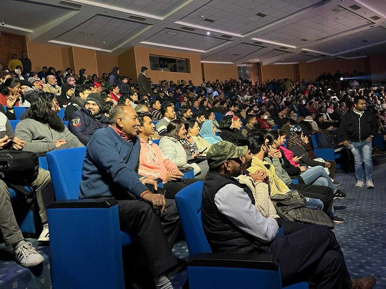 Organized by the Sahitya Kala Parishad, the cultural wing of the Delhi government, Hasya Rang Utsav was held at the Kamani Auditorium from January 2-4, and on the 5th Jan program was held in Dr. Ambedkar Center. | Nootan Sharma, ThePrint