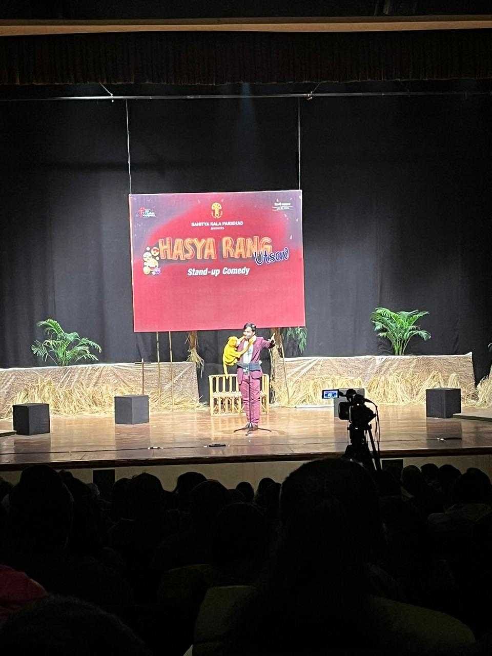 Raja Rancho performing on stage | Nootan Sharma, ThePrint