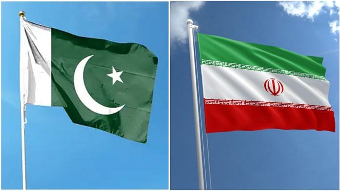 National flags of Pakistan and Iran | Representative image | Photo: Commons/Reuters