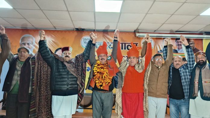 Top leaders of NC led by Sh. Sanjeev Khajuria alias Romi Khajuria joined the Bharatiya Janata Party along with his District and Mandal office Bearers and hundreds of supporters | X (foremerly Twitter) /@BJP4JnK