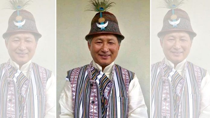 File photo of Dorjee Tshering Lepcha | X @airnewsalerts