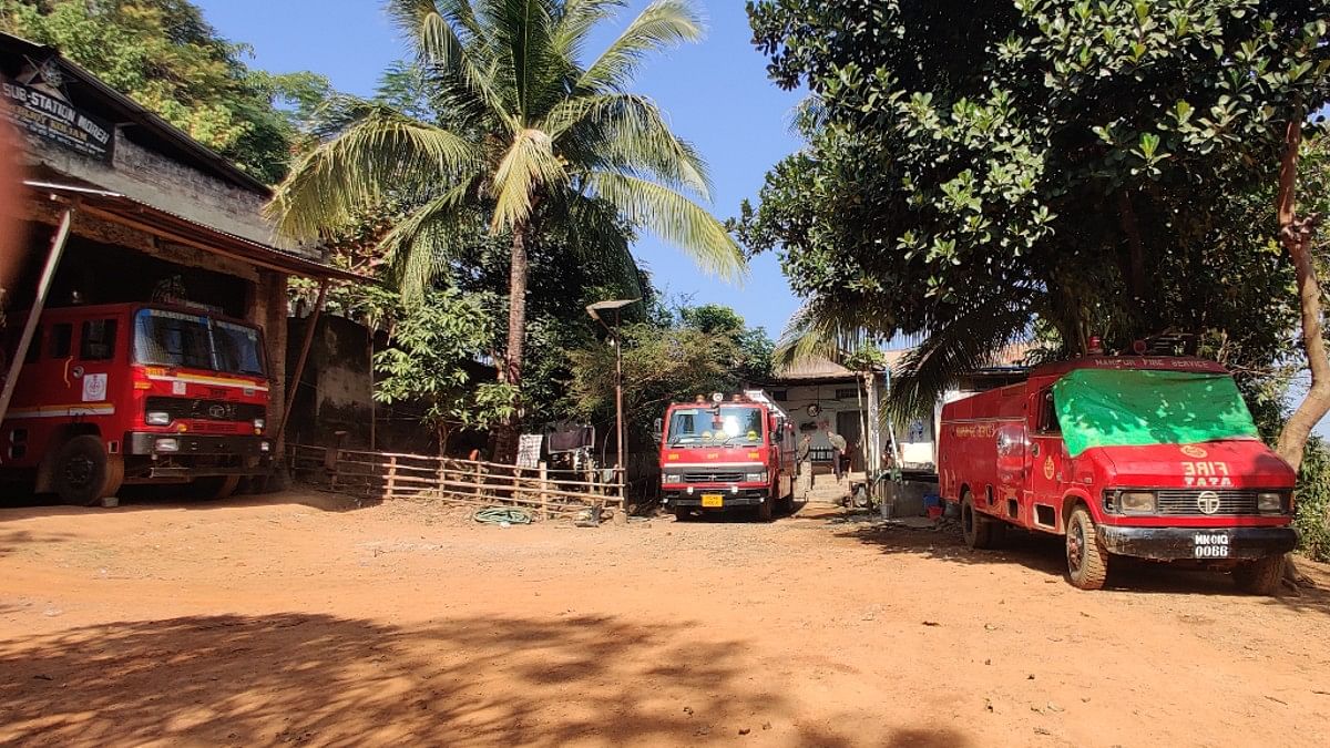 The four fire engines stationed in Moreh | Sourav Roy Barman | ThePrint