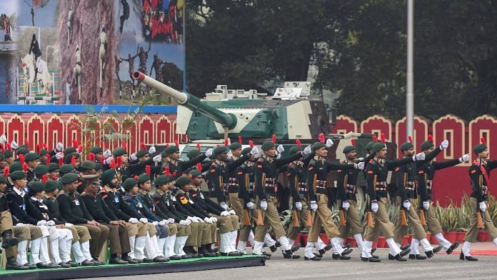 NCC cadets perform during Republic Day Camp 2024 at the DGNCC Auditorium, Cariappa Parade Ground, in New Delhi | ANI file photo