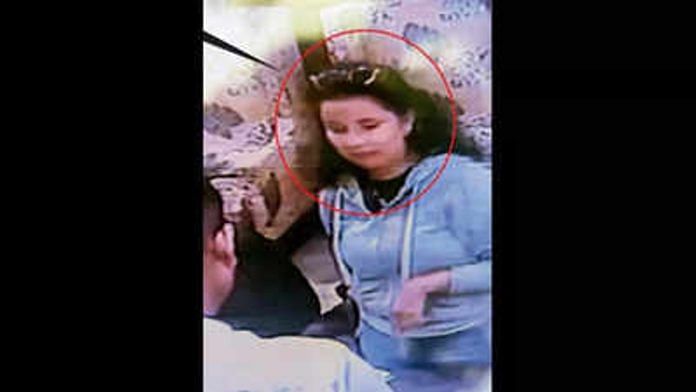 CCTV footage of Swiss national Nina Berger | By special arrangement