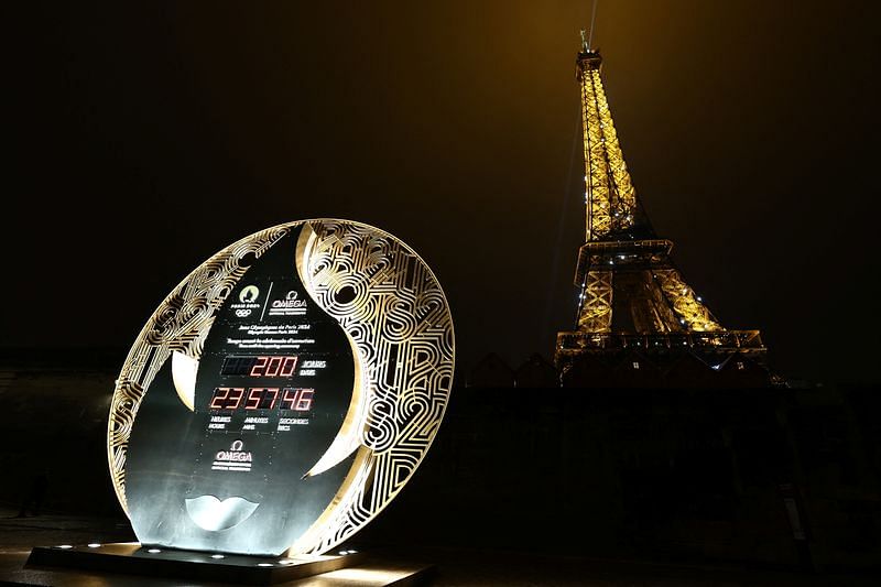 Olympics-Macron Hits Paris 2024 Countdown Button – ThePrint – ReutersFeed