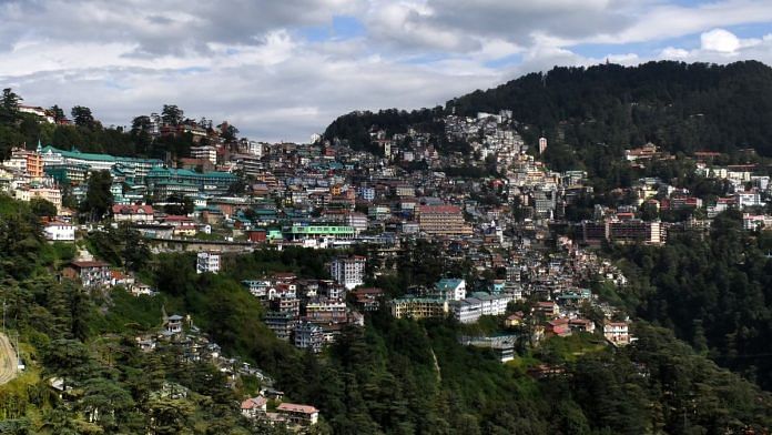A general view of Shimla | Saurabh Chauhan | ThePrint