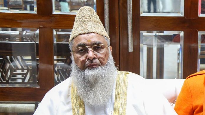Dr Umer Ahmed Ilyasi, chief cleric of All India Imam Organisation | Suraj Singh Bisht | ThePrint