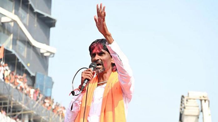 Maratha quota activist Manoj Jarange Patil announces an end to the protests | Representative image | ANI