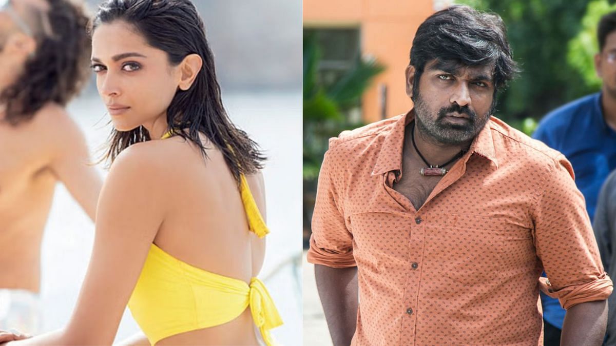 Deepika Padukone and  Vijay Sethupathi 