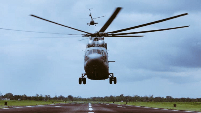 IAF has three Mi-26 helicopters, but all of them are grounded | Pic credit: X/@IAF_MCC