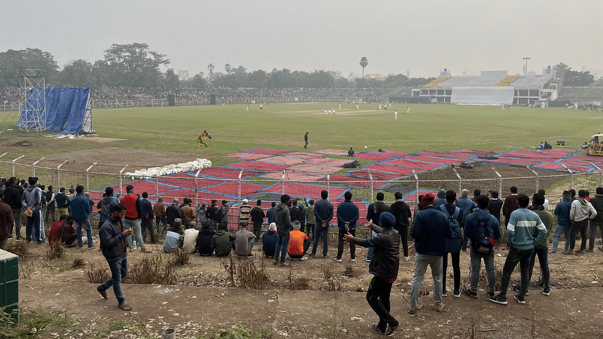 Moin-ul-Haq Stadium was in the news for its poor upkeep during the Bihar-Mumbai Ranji match earlier this month | Rishabh Raj | ThePrint