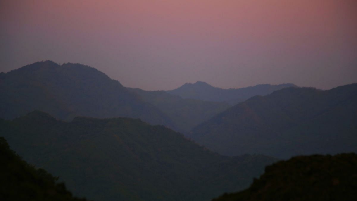 The dawn in the Mizoram hills | Photo: Manisha Mondal | ThPrint