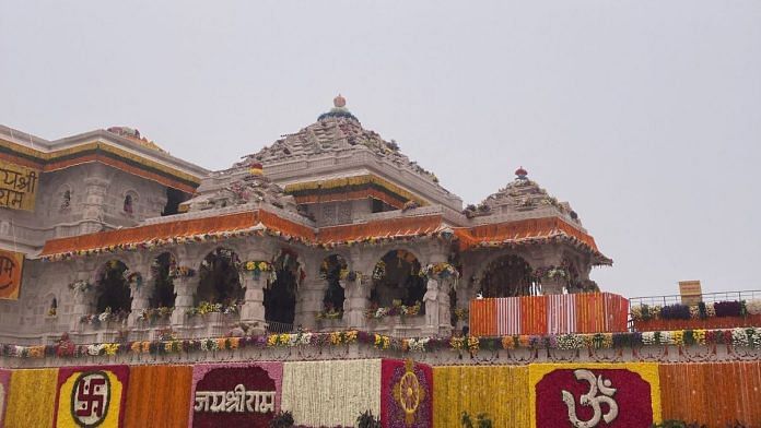 Ram temple in Ayodhya | Vandana Menon, ThePrint