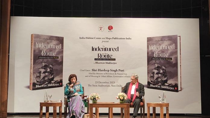 Author Bhaswati Mukherjee in conversation with commentator Rajeev Dogra about her book | Sampurna Panigrahi, ThePrint