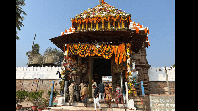 One of the entrance of Puri’s Jagannath Temple | Nootan Sharma | ThePrint
