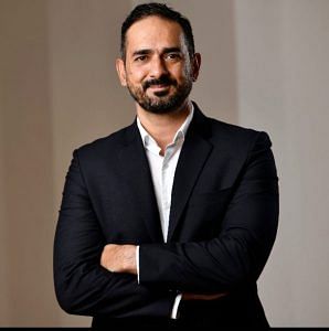 Bhardwaj's Linkedin Avatar. He is on a mission to paint India's corporate boardrooms in rainbow hues | Photo via Linkedin
