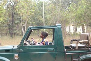 The men in her village inspired Mayuri Kulsunge to take up safari driving | Photo: Akanksha Mishra, ThePrint