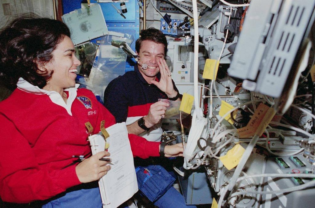 Kalpana Chawla on successful spaceflight 