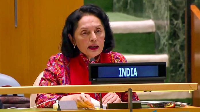 India's permanent representative to the United Nations, Ruchira Kamboj | ANI