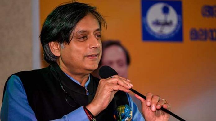 Congress MP Shashi Tharoor | ThePrint