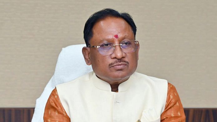 Chhattisgarh CM Vishnu Deo Sai file photo | ANI