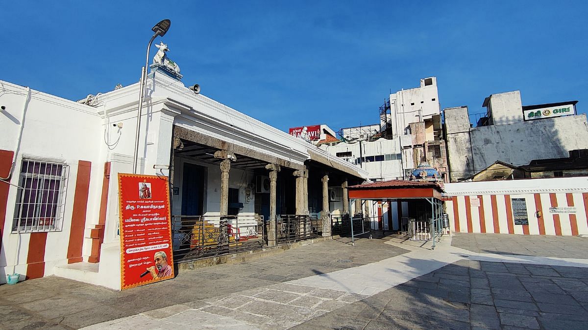 The HR&CE department’s office at the Kapaleeshwarar temple in Mylapore | Vandana Menon | ThePrint