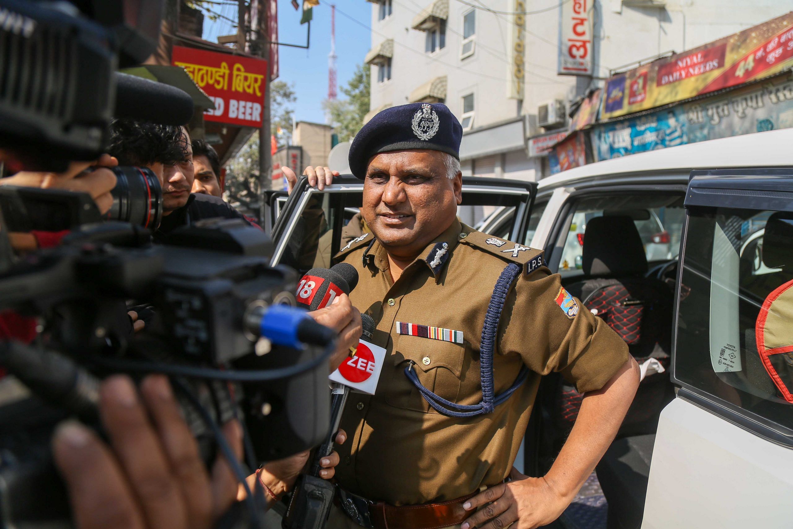 ADG (Law and Order) A.P. Anshuman speaking to media persons | Suraj Singh Bisht | ThePrint