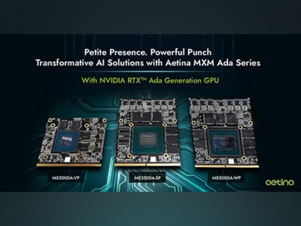 Aetina Introduces New MXM GPUs Powered by NVIDIA Ada Lovelace for Enhanced AI Capabilities at the Edge