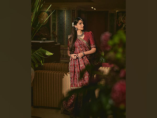 Sonam Kapoor revives traditional vibes, wears mother's 35-years-old sari