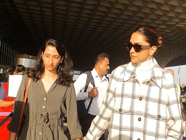 Deepika Padukone slays airport fashion in shacket, snapped with sister Anisha 