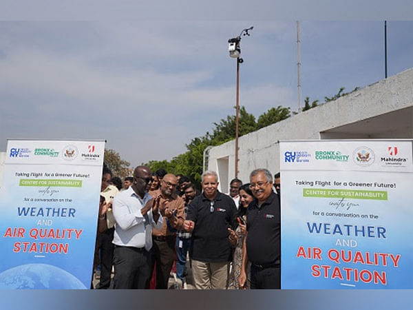 Mahindra University Collaborates with US Consulate and Bronx Community College to Install State-of-art Weather and Air Quality Monitoring Station on Campus