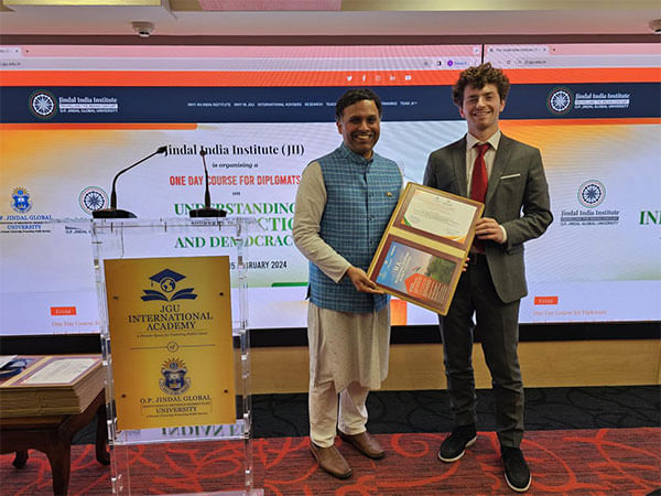 Jindal India Institute trains foreign diplomats on Indian elections and democracy