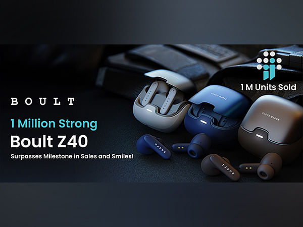 BOULT Z40 Achieves Remarkable Milestone. Surpasses 1 Million Sales. Equivalent to Stacking Earbuds as High as 67 Burj Khalifas