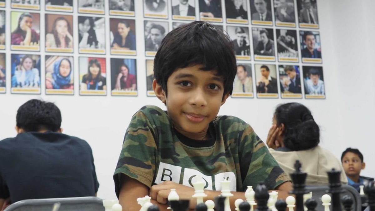 8-year old Indian-origin boy Ashwath Kaushik becomes youngest to beat Chess Grandmaster