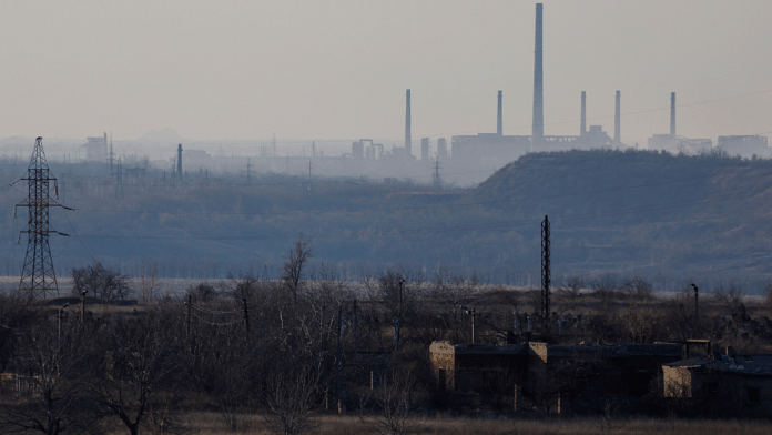 An area near the Avdiivka coke plant during the Russia-Ukraine war | Reuters