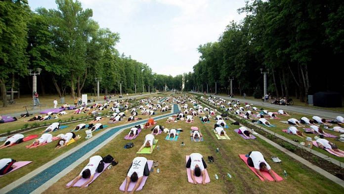 Yoga is considered an effective treatment for depression | Photo: ANI