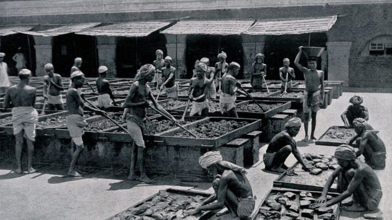 Indian opium paid for Chinese tea. It pushed wealthy Asia into poverty