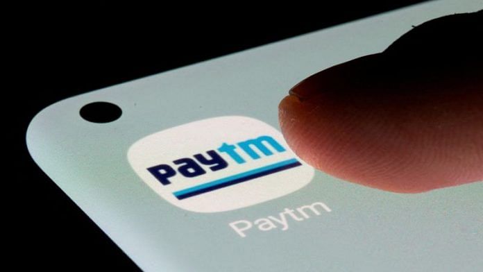 Paytm app is seen on a smartphone in this illustration | Reuters