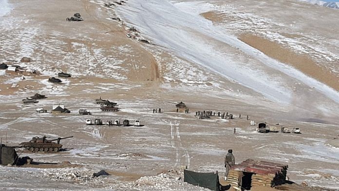India, China disengaging from banks of Pangong lake in eastern Ladakh on 16 Feb 2021 | Representational image | ANI
