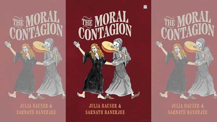 The Moral Contagion bok cover/HarperCollins India