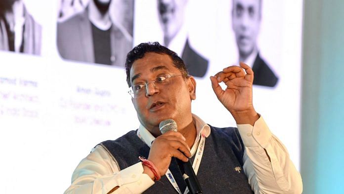 File photo of Paytm founder Vijay Shekhar Sharma during a seminar in New Delhi | ANI