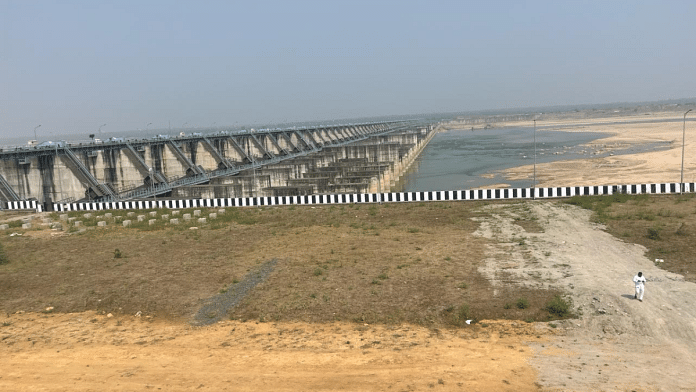 The site of the Medigadda barrage, also called the Lakshmi barrage | Moushumi Das Gupta | ThePrint