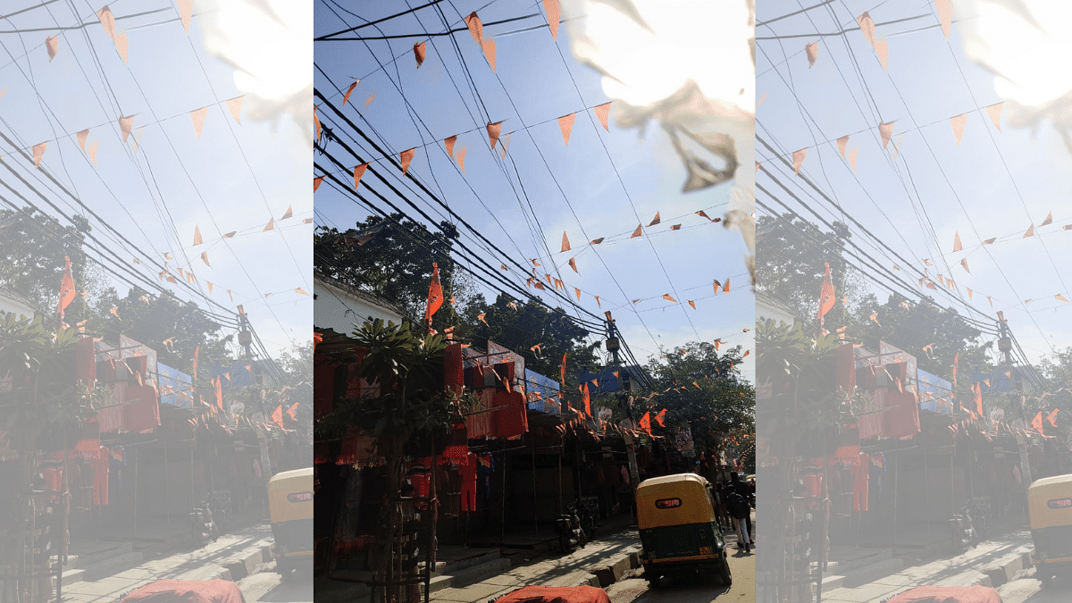 Saffron flags flutter in streets of Gokulpuri | Bismee Taskin | ThePrint